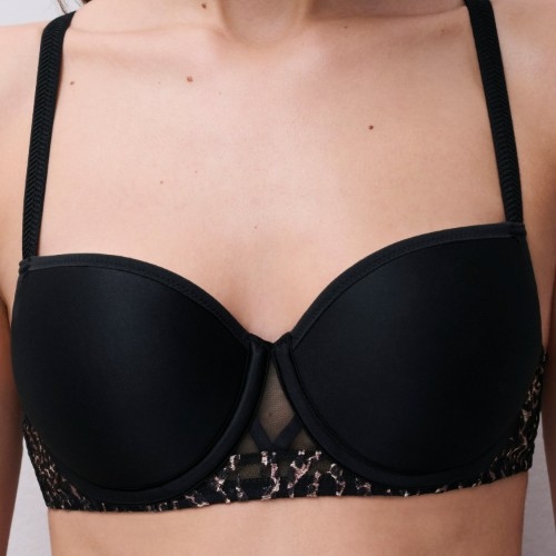 Chantelle Pulp Electra black padded bra