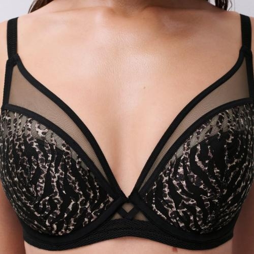 Chantelle Pulp Electra black padded bra
