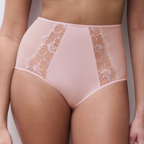 Chantelle Pulp Lush pink high waist brief