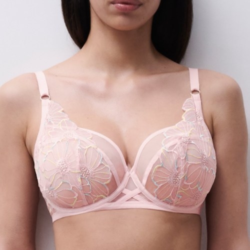 Chantelle Pulp Lush pink non-padded bra