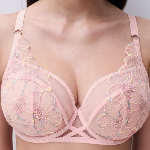 Chantelle Pulp Lush pink non-padded bra