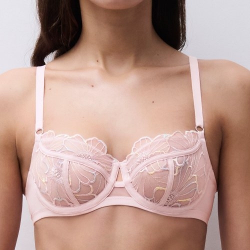 Chantelle Pulp Lush pink non-padded bra