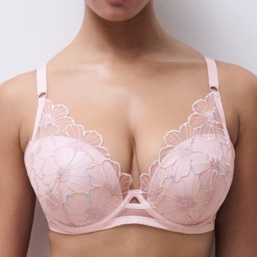 Chantelle Pulp Lush pink padded bra