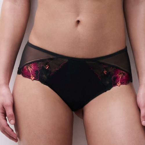 Chantelle Pulp Daydream black/red short