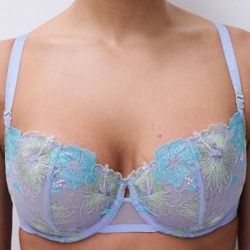 Chantelle Pulp Daydream ice blue non-padded bra