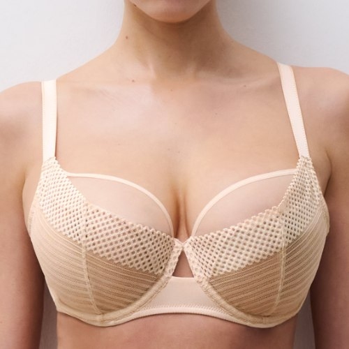 Chantelle Pulp Play beige non-padded bra