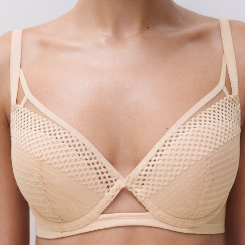 Chantelle Pulp Play beige padded bra