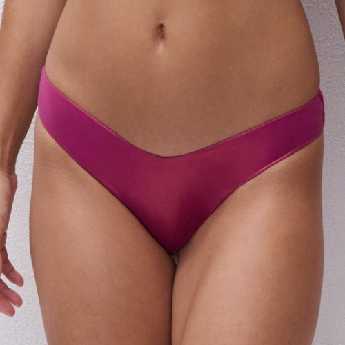 Chantelle Pulp Metallic purple bikini brief