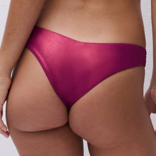 Chantelle Pulp Metallic purple bikini brief