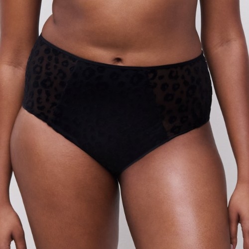 Chantelle Pulp Girls black high waist brief