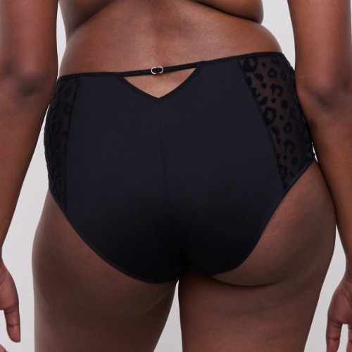 Chantelle Pulp Girls black high waist brief