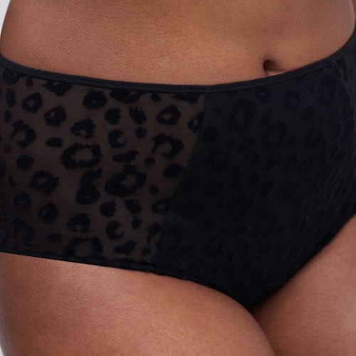 Chantelle Pulp Girls black high waist brief