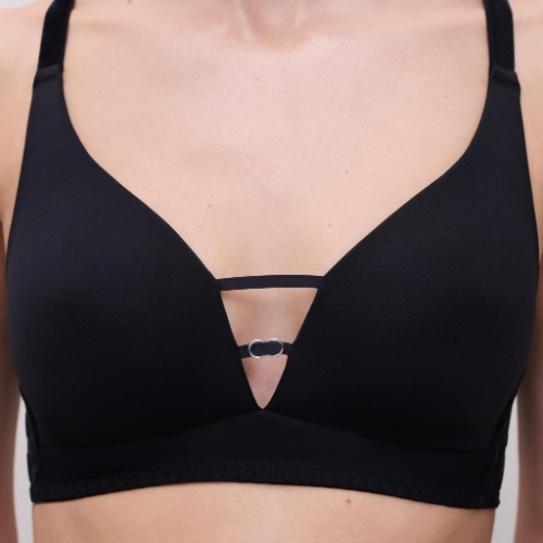 Chantelle Pulp Girls black wireless bra