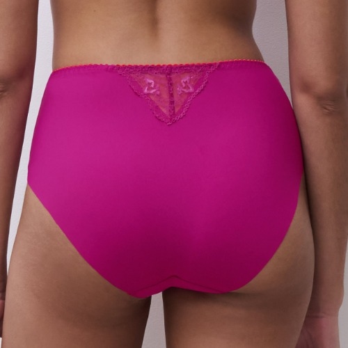 Chantelle Pulp Kiss fuchsia high waist brief