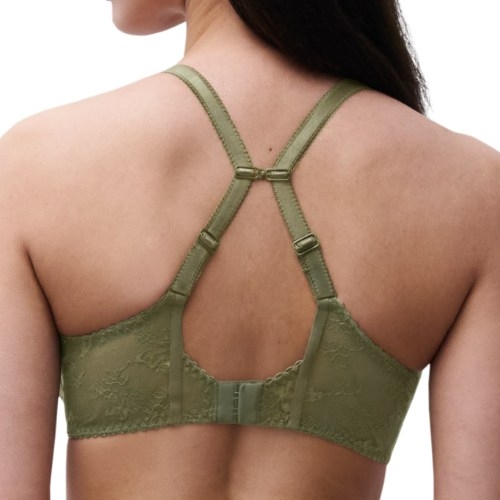 Chantelle Pulp Kiss khaki non-padded bra