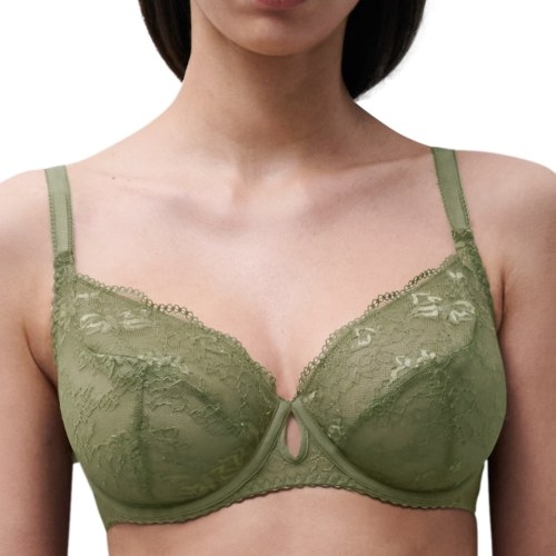 Chantelle Pulp Kiss khaki non-padded bra
