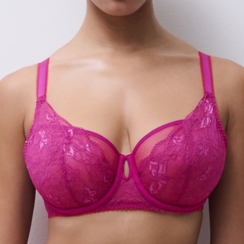 Chantelle Pulp Kiss fuchsia non-padded bra