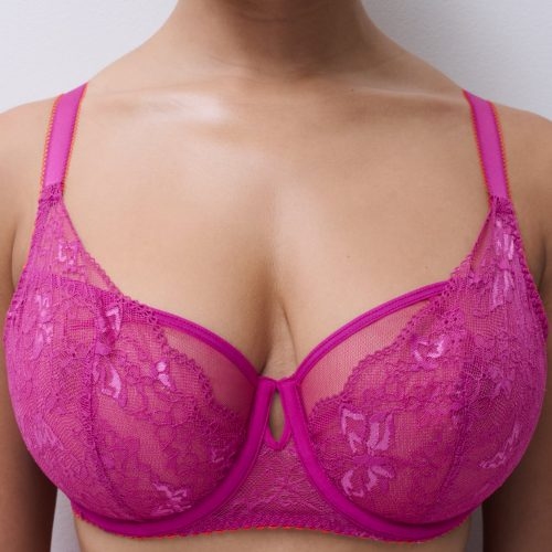 Chantelle Pulp Kiss fuchsia non-padded bra