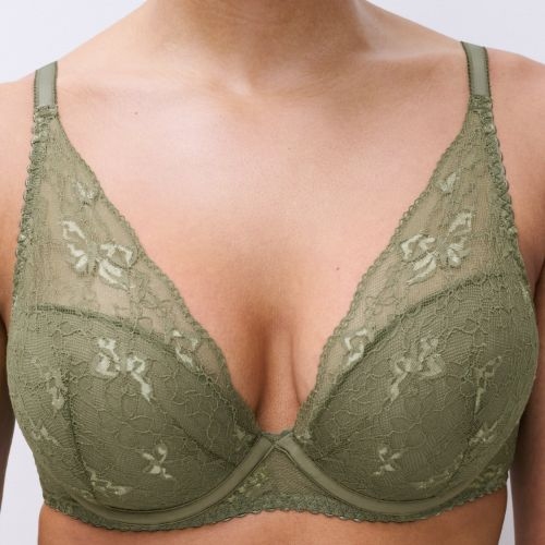 Chantelle Pulp Kiss khaki padded bra