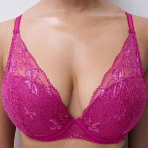 Chantelle Pulp Kiss fuchsia padded bra