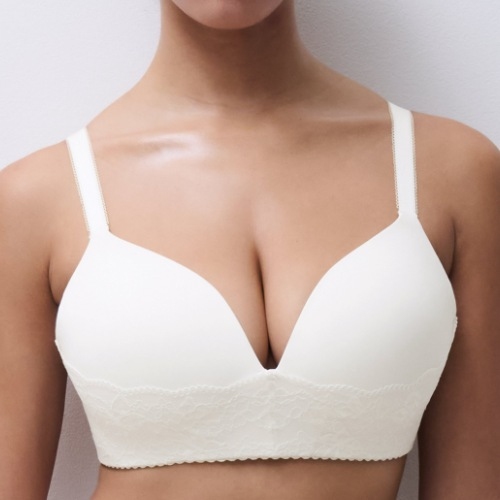 Chantelle Pulp Kiss white wireless bra