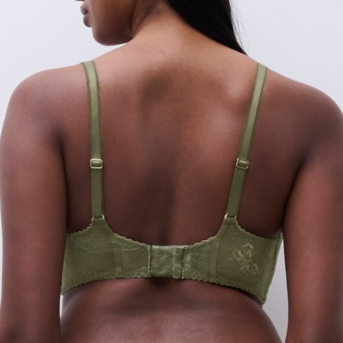 Chantelle Pulp Kiss khaki wireless bra