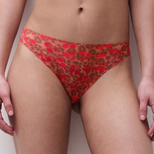Chantelle Pulp Pulpies red/print brief