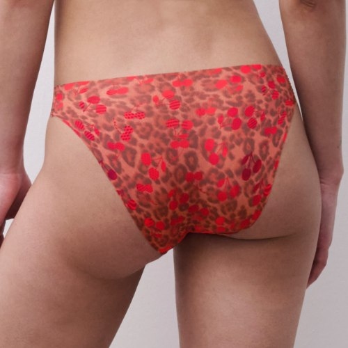 Chantelle Pulp Pulpies red/print brief