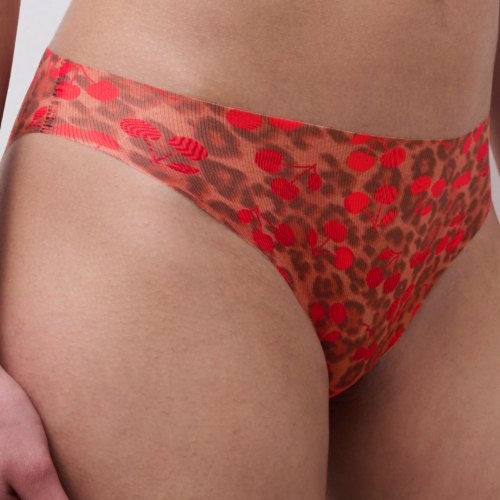Chantelle Pulp Pulpies red/print brief