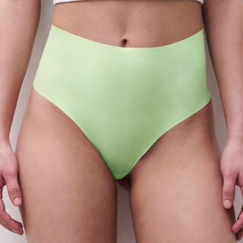 Chantelle Pulp Pulpies green high waist brief