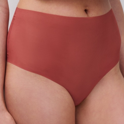 Chantelle Pulp Pulpies brown high waist brief