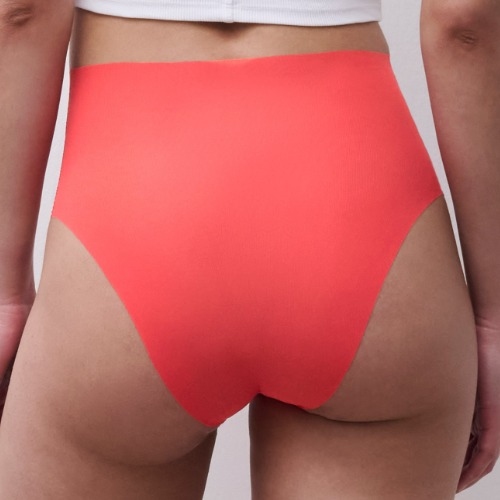 Chantelle Pulp Pulpies red high waist brief