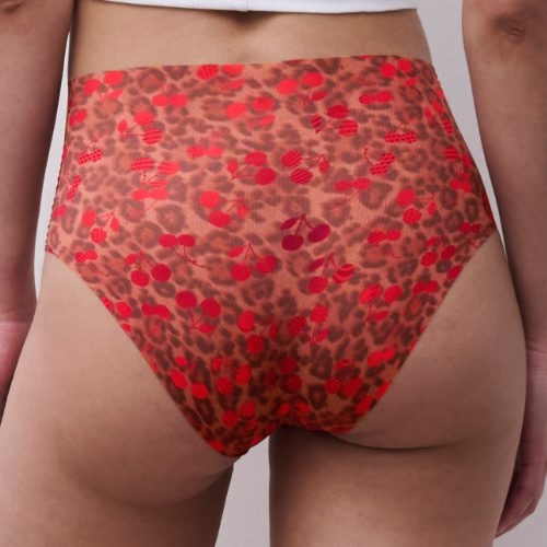 Chantelle Pulp Pulpies red/print high waist brief