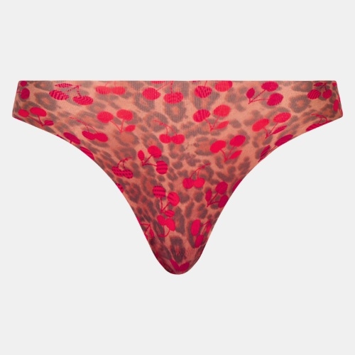 Chantelle Pulp Pulpies red/print thong