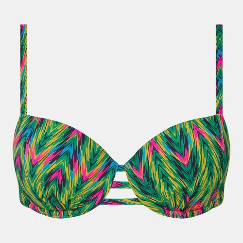 Chantelle Swimwear Easy Pop green padded bikini bra