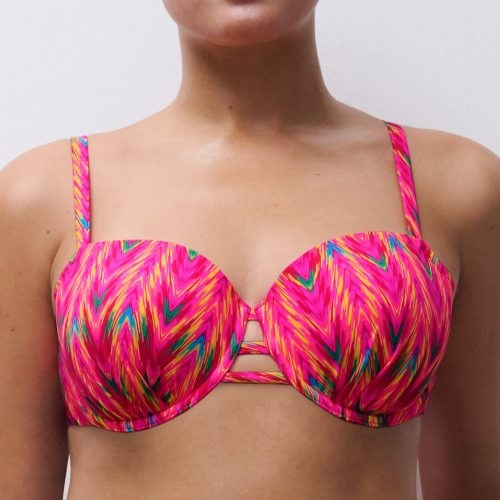 Chantelle Swimwear Easy Pop pink padded bikini bra