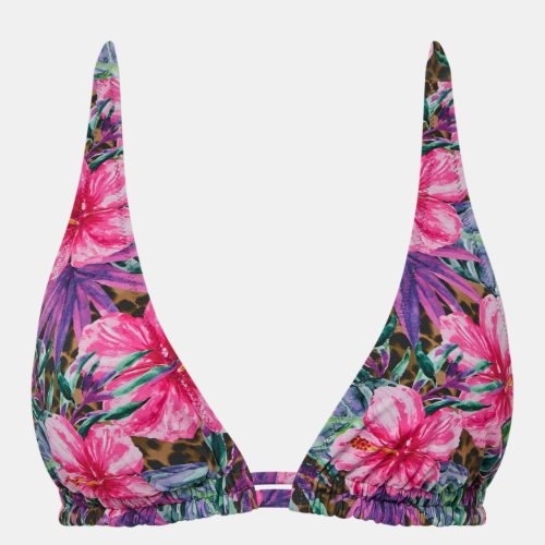 Chantelle Swimwear Easy Pop pink/print padded bikini bra