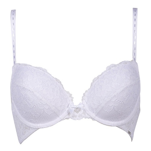 After Eden Molly white padded bra