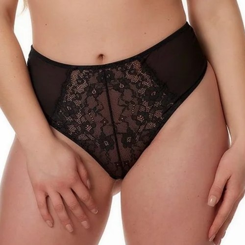 After Eden D-Cup & Up NF BO black thong