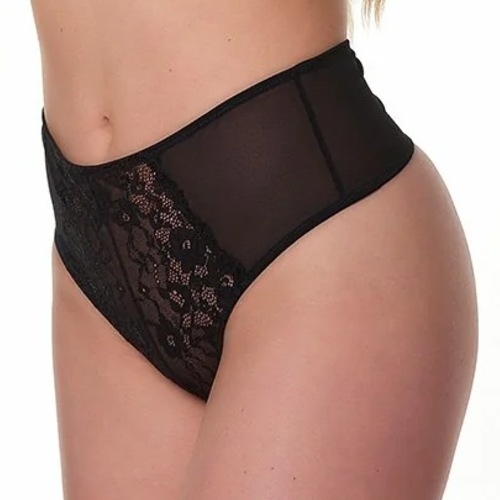 After Eden D-Cup & Up NF BO black thong