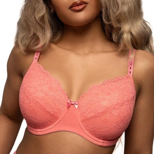After Eden D-Cup & Up LOÏS coral padded bra