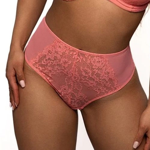 After Eden D-Cup & Up NF BO coral thong