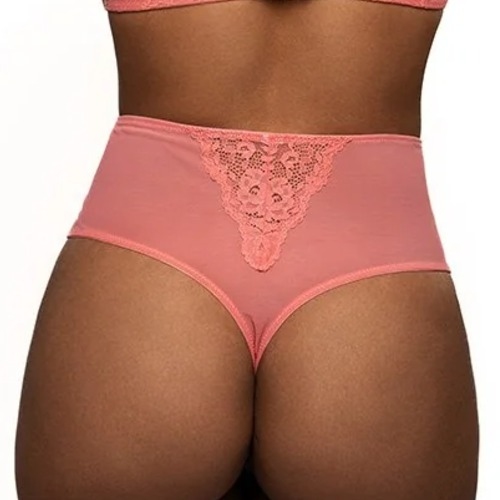 After Eden D-Cup & Up NF BO coral thong