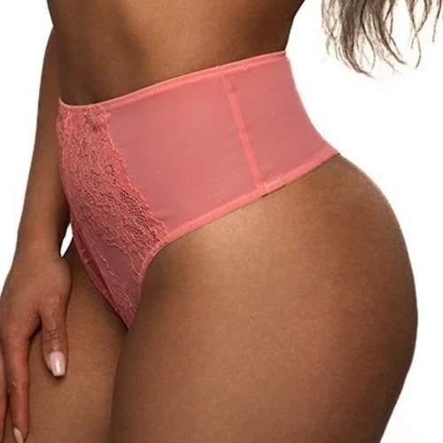 After Eden D-Cup & Up NF BO coral thong