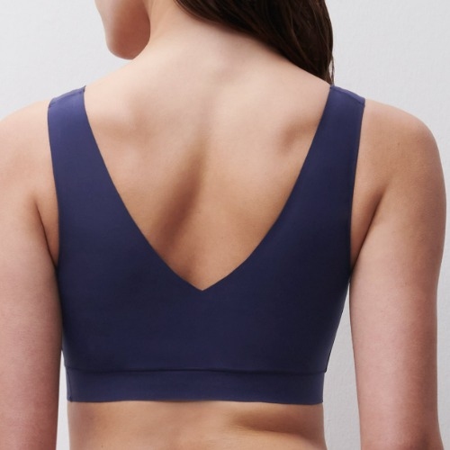 Chantelle SoftStretch navy blue wireless bra