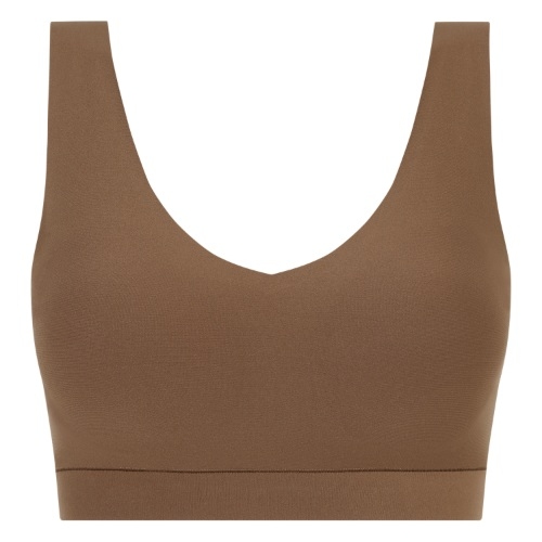 Chantelle SoftStretch brown wireless bra