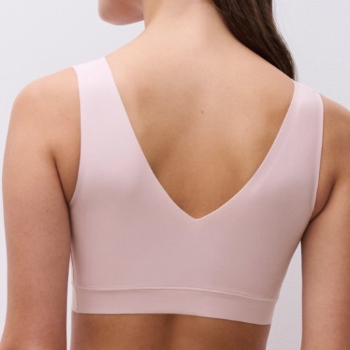 Chantelle SoftStretch pink wireless bra