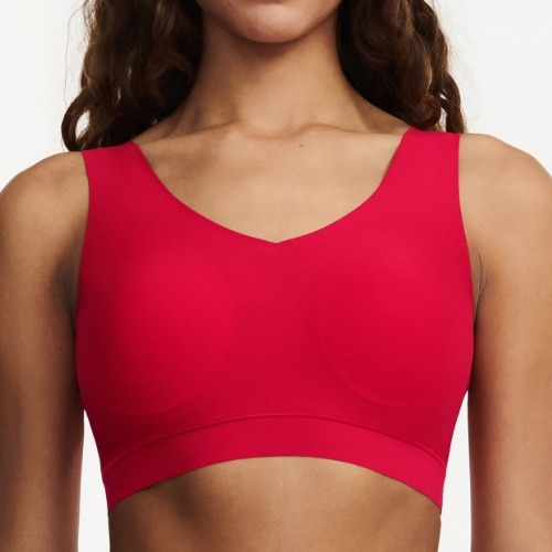 Chantelle SoftStretch poppy red wireless bra