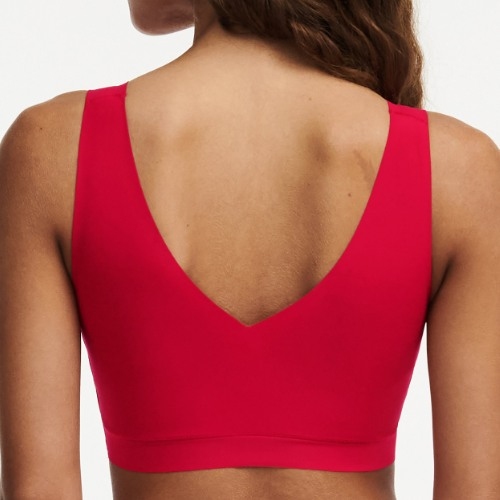 Chantelle SoftStretch poppy red wireless bra