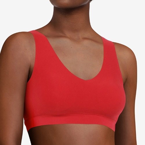 Chantelle SoftStretch poppy red wireless bra